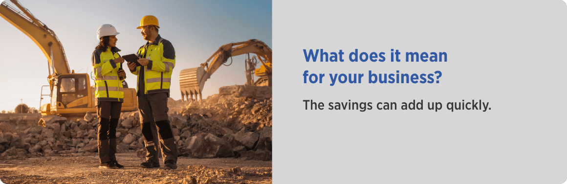 Savings can add up fast