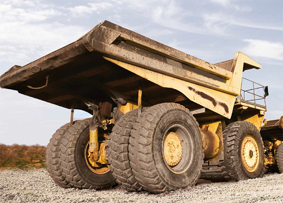 Mining truck